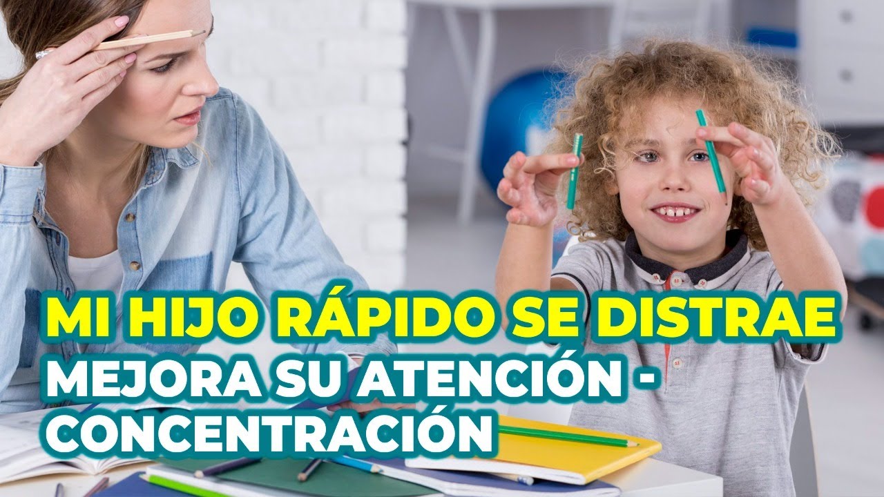 como solucionar problemas de concentracion en niños