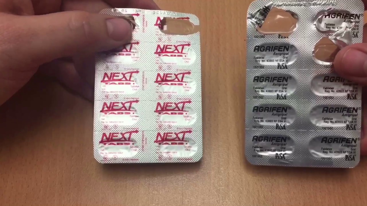 las mejores pastillas para la gripe