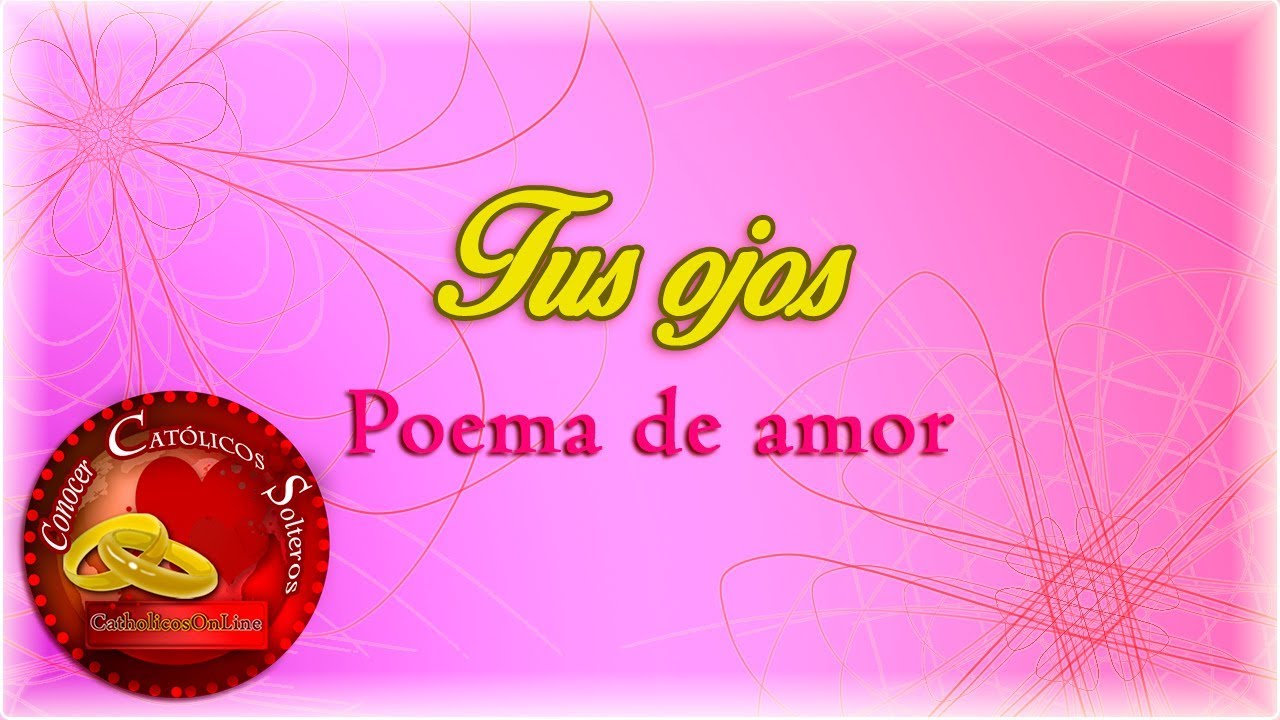 a traves de tus ojos poema