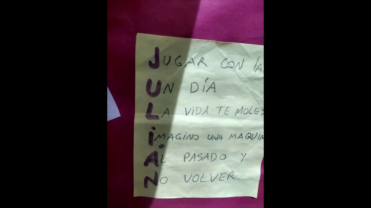 acrosticos de nombres propios de hombres