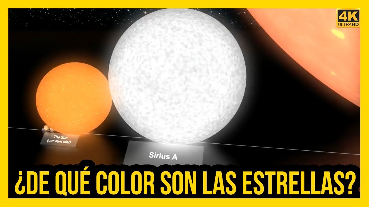 de que depende el color de las estrellas