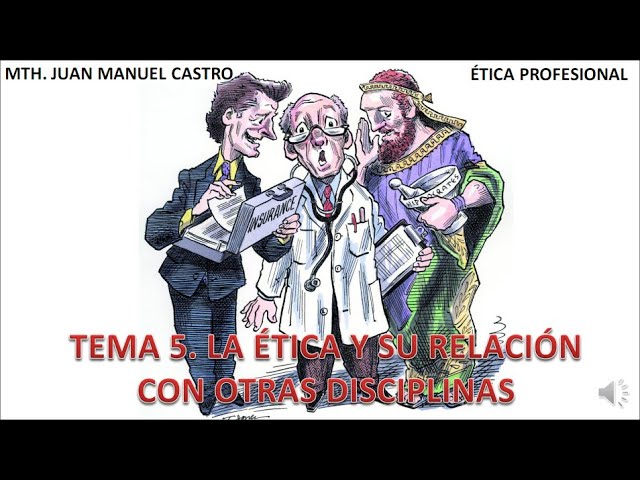 la ética y su relación con otras disciplinas