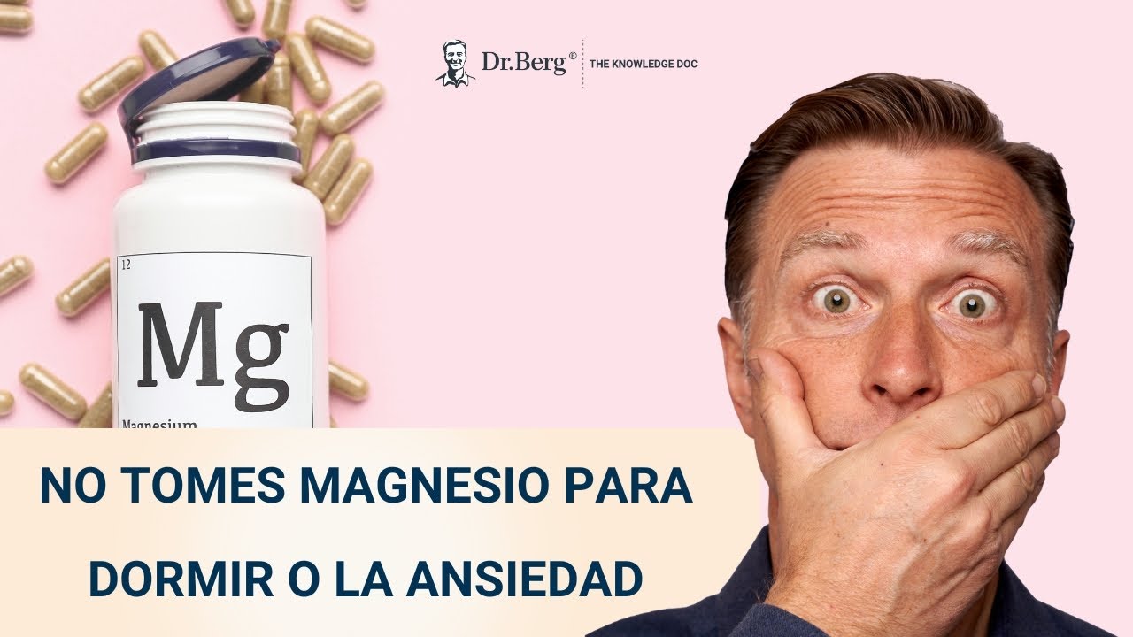 magnesio para la ansiedad y depresión
