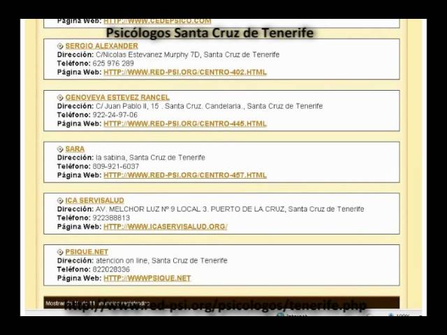 psicologos en santa cruz de tenerife