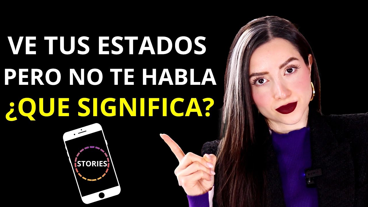 me hace ghosting pero ve mis historias