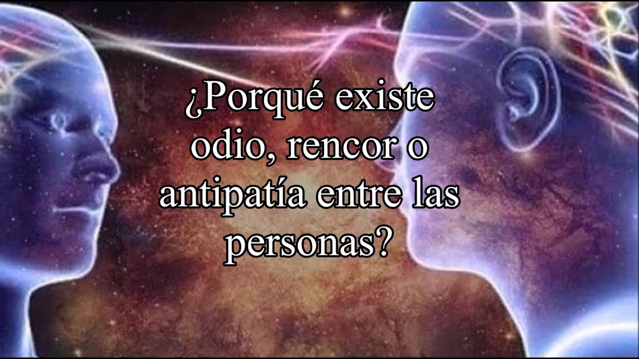 porque siento rechazo hacia una persona