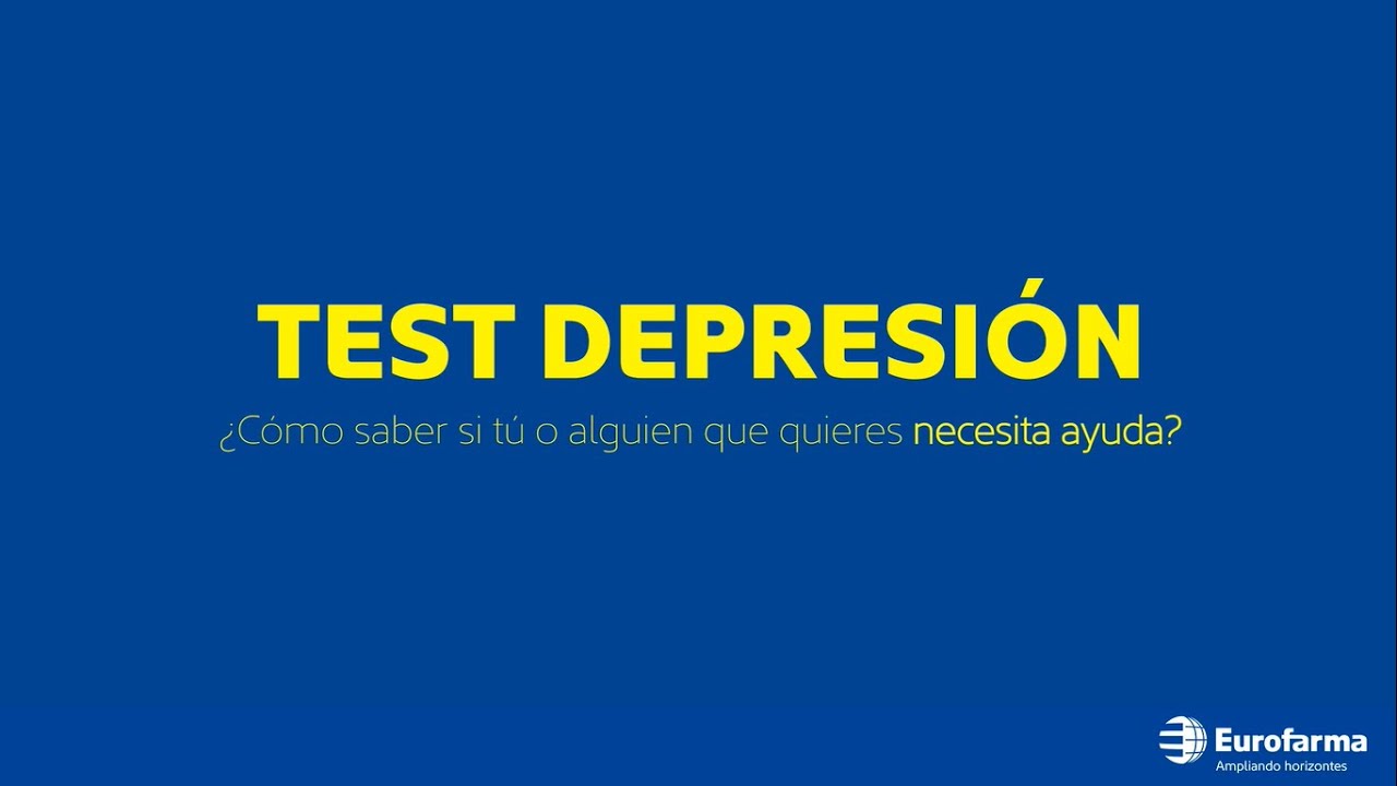 tes para saber si tengo depresion