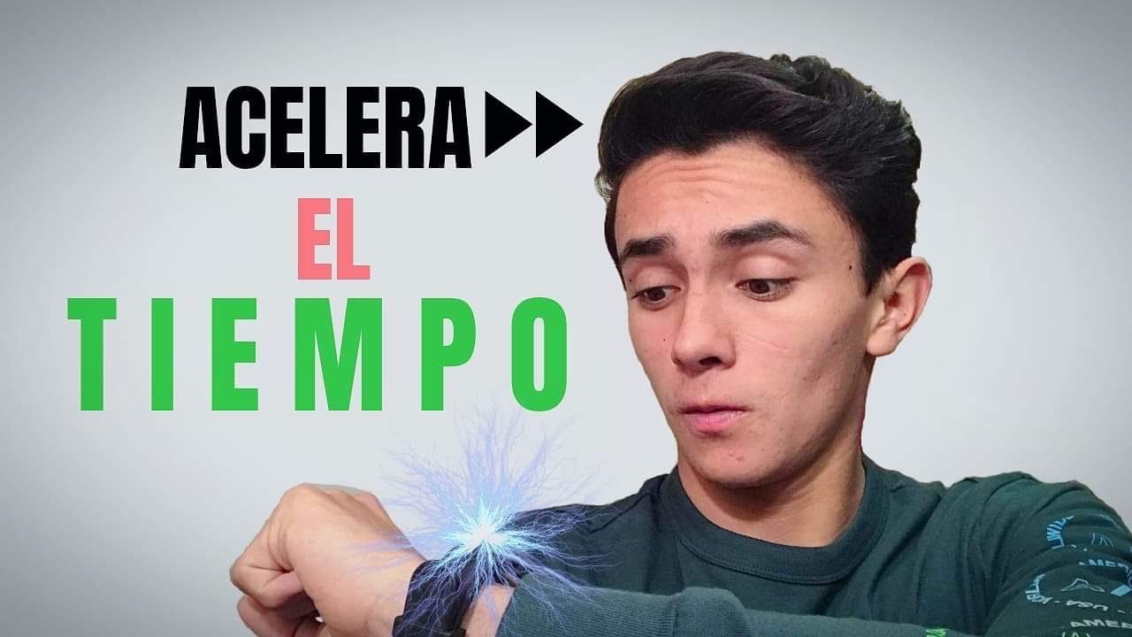 como sentir que el tiempo pasa rapido