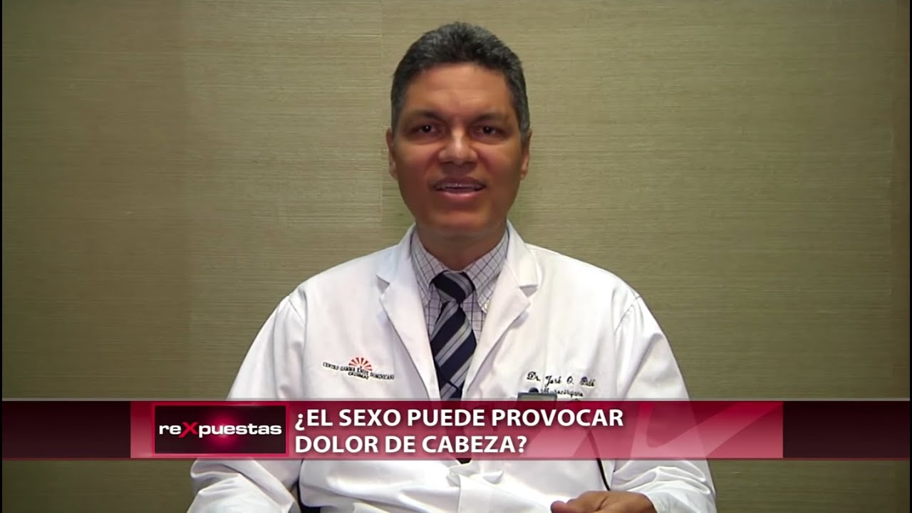 dolor de cabeza en el orgasmo