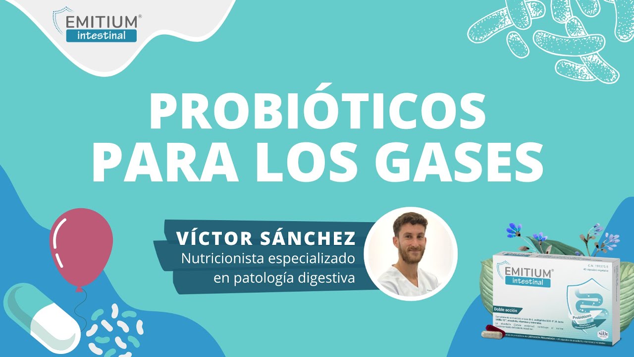 probióticos para hinchazón abdominal y gases