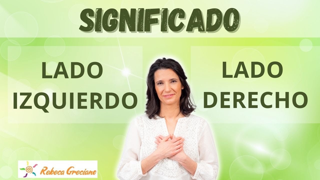 que simboliza el lado derecho del cuerpo