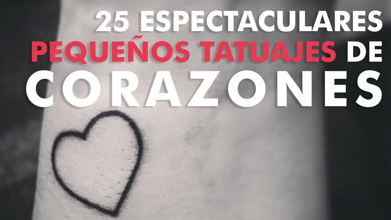 tatuajes de corazones con nombres pequeños