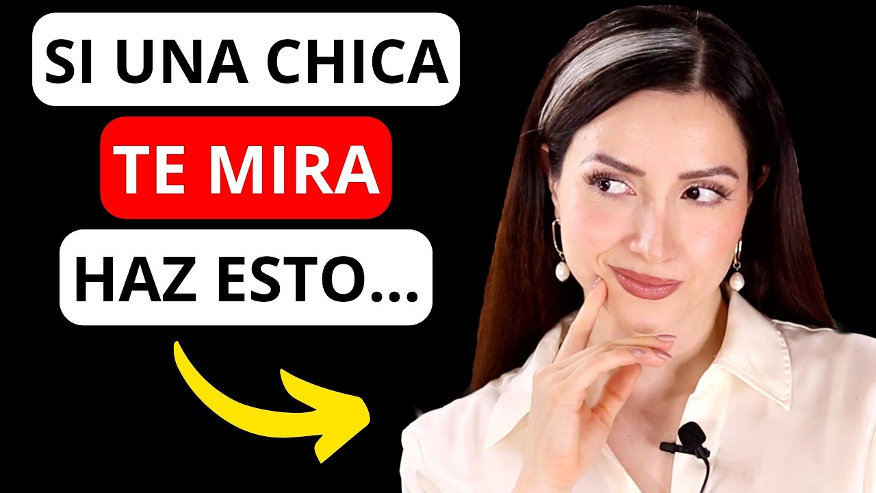 cuando una mujer te mira seria