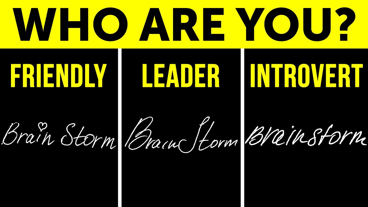 what your signature tells about you